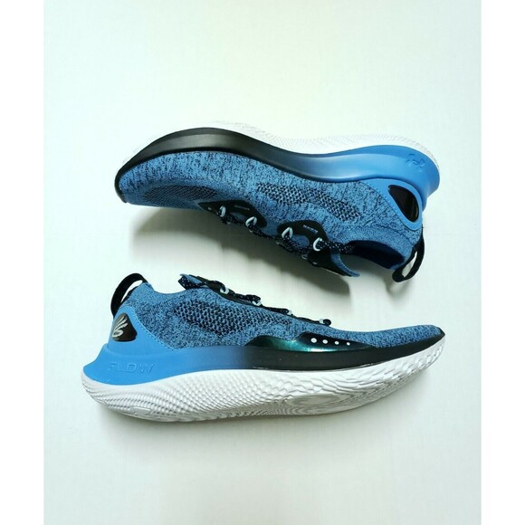 Under Armour Stephen Curry Flow Go Blue Running Shoes 3023814-403 Mens Size 8 - Picture 2 of 8